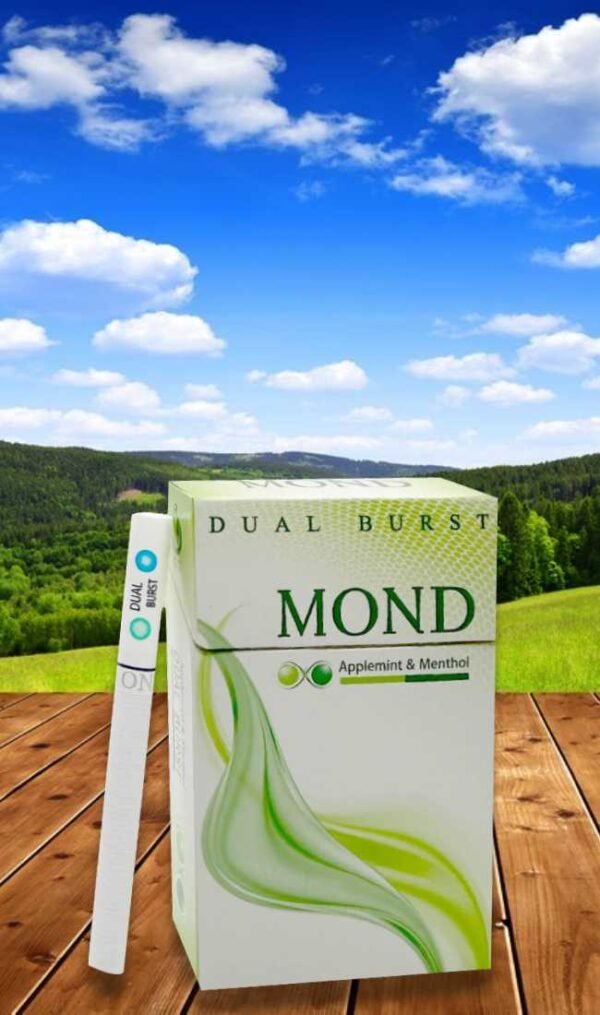บุหรี่นอก Mond Dual Burst Applemint & Menthol ส่งฟรีทั่วไทย