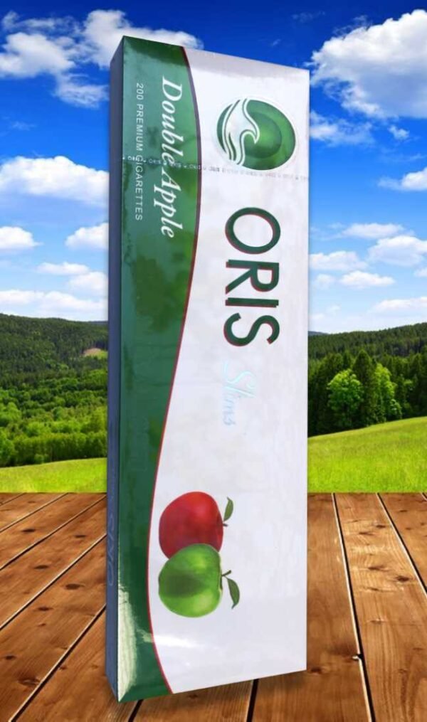 บุหรี่ Oris Double Apple Slims (โปรดักเก่า) 1 คอตตอน