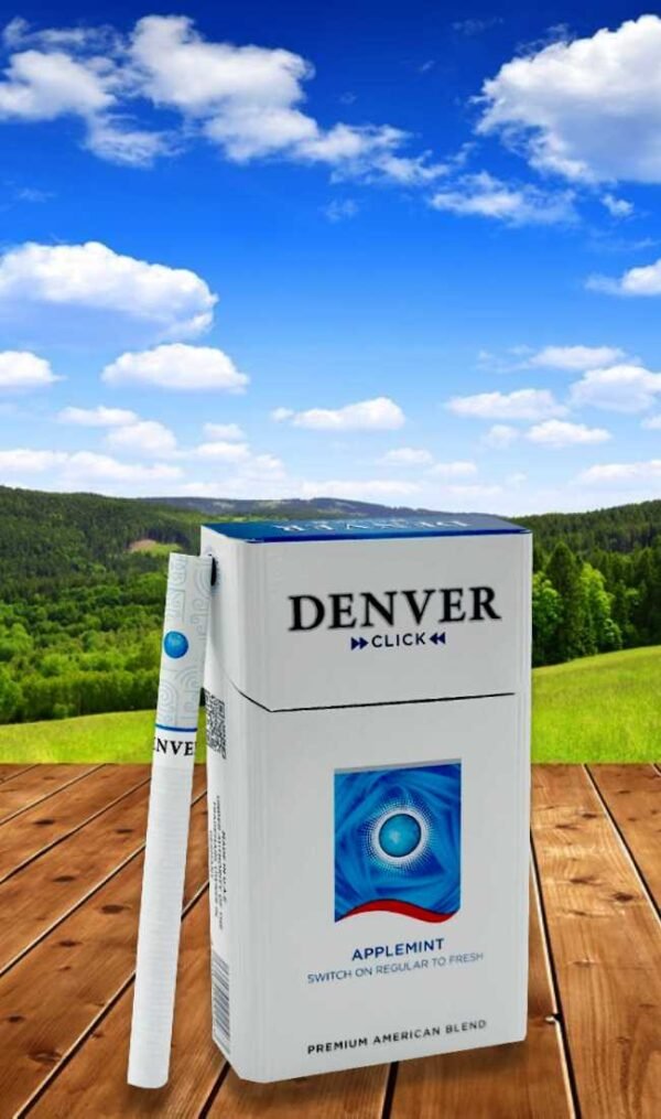 บุหรี่ Denver Click Applemint ส่งฟรีมีปลายทางค่ะ