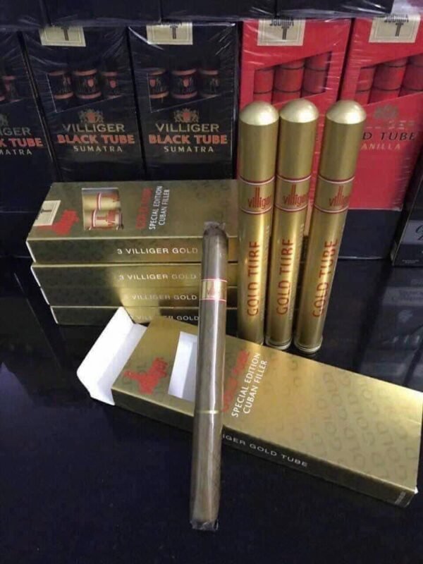 Villiger Red Tube Vanilla คอตตอน