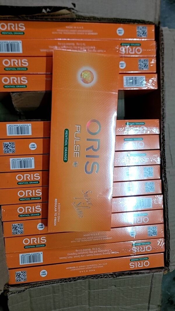 Oris Switch Orange & Menthol คอตตอน