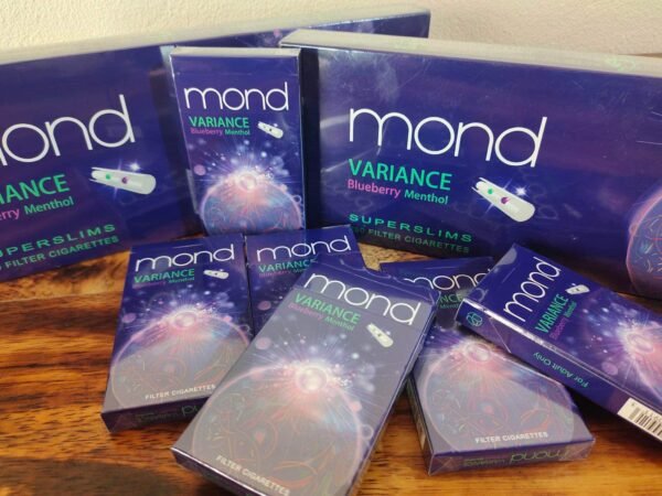 Mond Variance Blueberry Menthol (2เม็ดบีบ) cod ส่งฟรีมีปลายทางค่ะ
