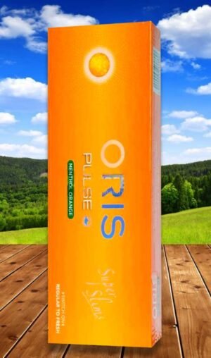 บุหรี่ Oris Pulse Menthol Orange SuperSlims (1เม็ดบีบ) ส่งฟรีมีปลายทางค่ะ