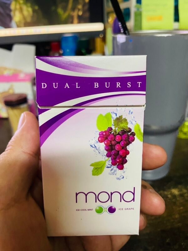 Mond Dual Burst Ice Grape+Ice Cool Mint (2 squeeze beads)โปรโมชั่น