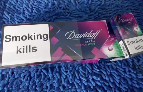 Davidoff Reach Purple Mint (1เม็ดบีบ) พร้อมส่ง