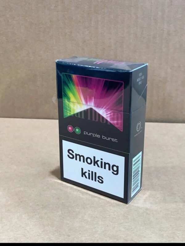 Marlboro Purple Burst (2เม็ดบีบ) ส่งฟรี