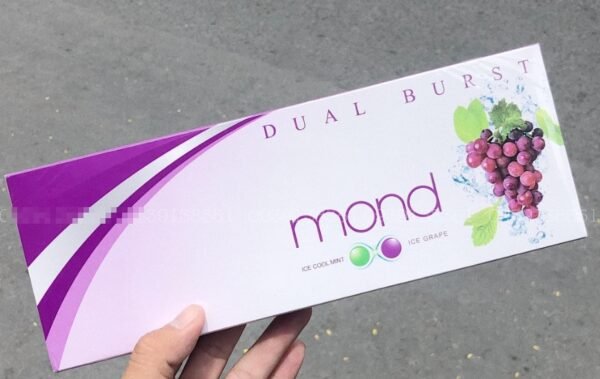 Mond Dual Burst Ice Grape+Ice Cool Mint 1คอตตอน