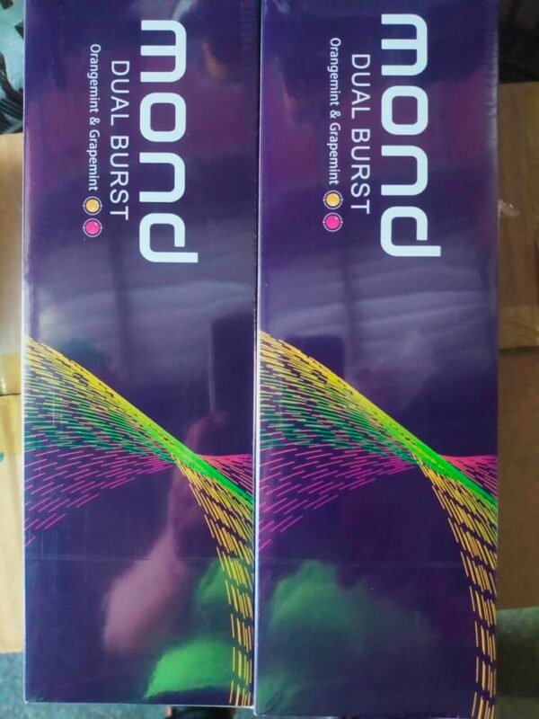 Mond Dual Burst Orange Mint & Grape Mint 1แถว