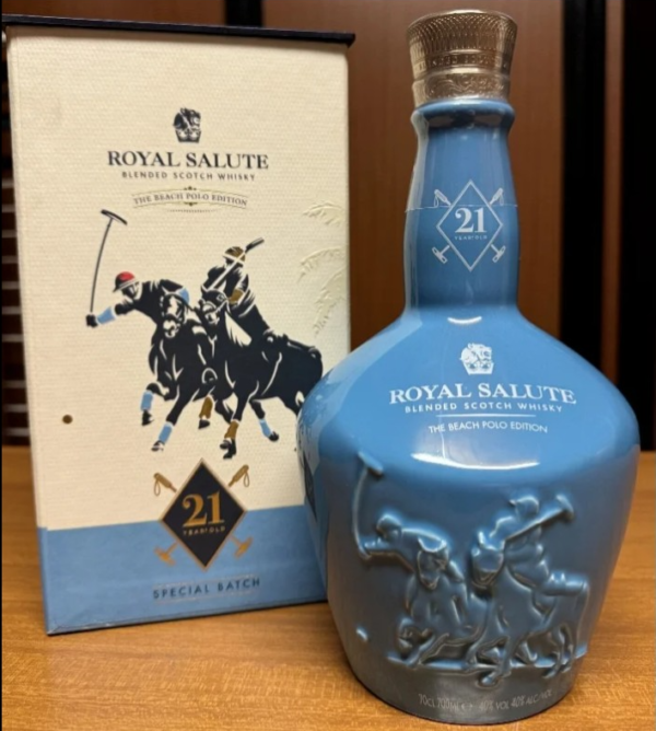 Royal Salute Beach Polo Edition 21Year ส่ง Grab ด่วนทันใจ 🛵