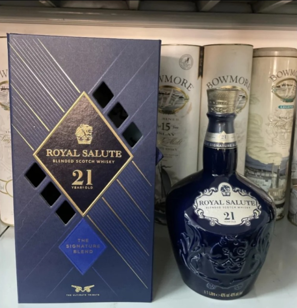 💎 Chivas Royal Salute 21Years The Signature Blend ราคาสุดพิเศษ