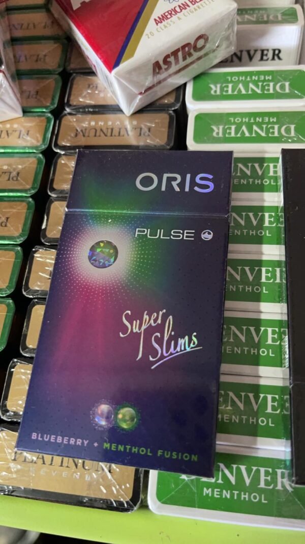 Oris Pulse Blueberry+Menthol Fusion (2เม็ดบีบ) ส่งฟรีเก็บเงินปลายทางครับ