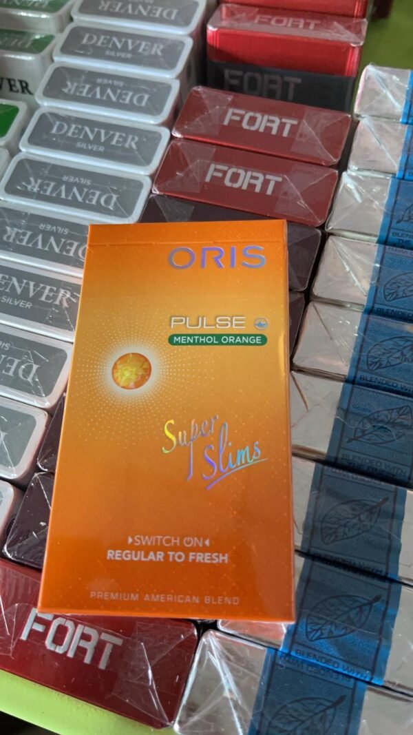 Oris Pulse Menthol Orange (1เม็ดบีบ) ส่งฟรีเก็บเงินปลายทางครับ