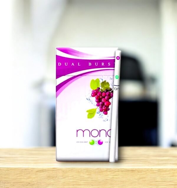 Mond Dual Burst Ice Grape+Ice Cool Mint (2เม็ดบีบ)