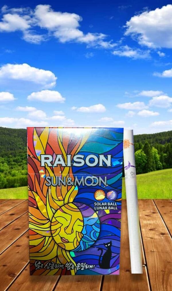 Raison Sun & Moon (2เม็ดบีบ) บุุหรี่ปลายทาง