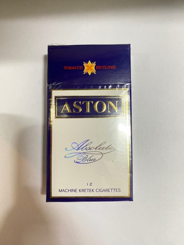 บุหรี่ Aston Absolute Blue ซอง