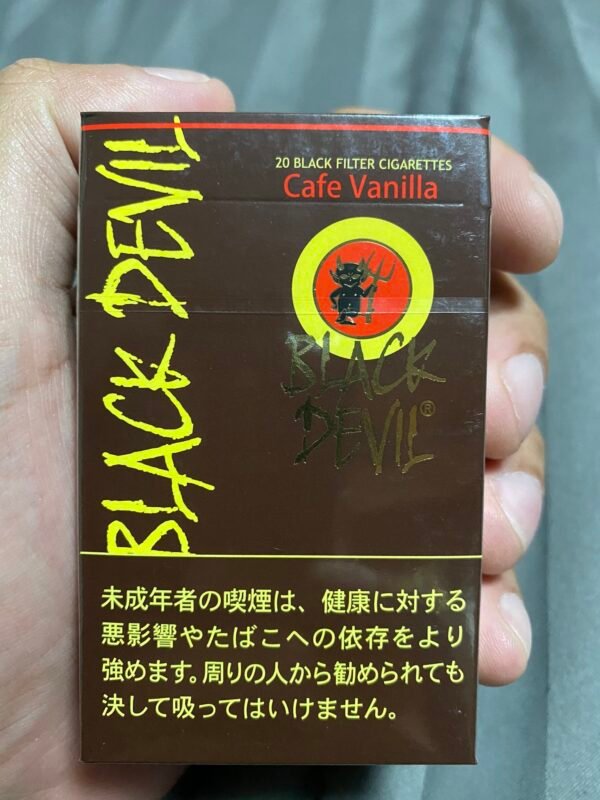 บุหรี่ Black Devil Cafe Vanilla 1ซอง