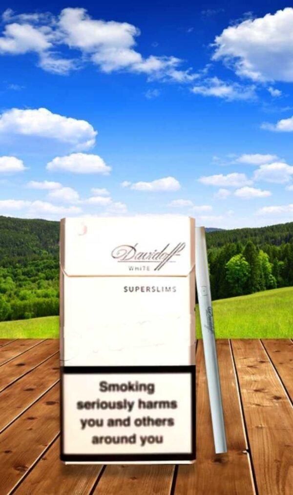 บุหรี่ Davidoff White Superslims 1คอต