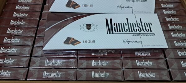 บุหรี่ Manchester Chocolate Slim กล่อง