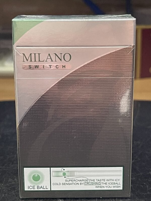 บุหรี่ Milano Switch (1เม็ดบีบ) 1คอตตอน