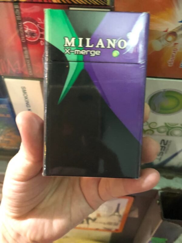 บุหรี่ Milano X Merge (2เม็ดบีบ) 1ซอง