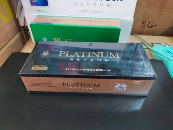 บุหรี่ Platinum Seven Black Queen กล่อง
