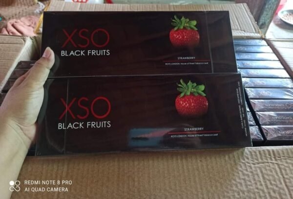 บุหรี่ผลไม้ Xso Black Strawberry แพ็ค