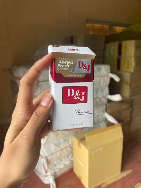 บุหรี่ร้อน D&J Premium ซอง