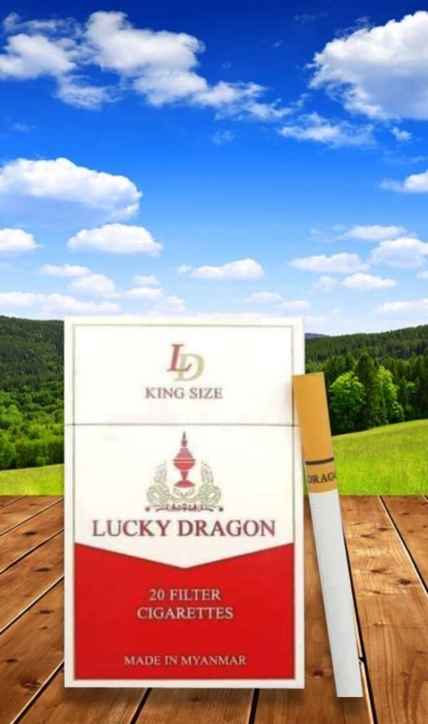 บุหรี่ร้อน Lucky Dragon Red ซอง