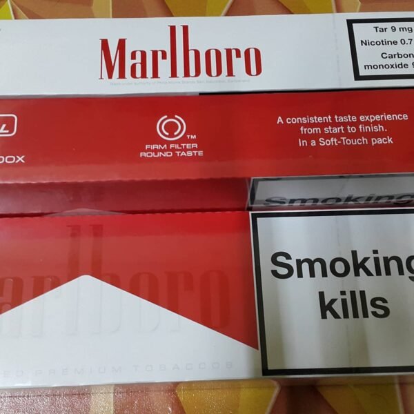 บุหรี่ร้อนเข้ม Marlboro Red (ซองแข็ง) 1คอต