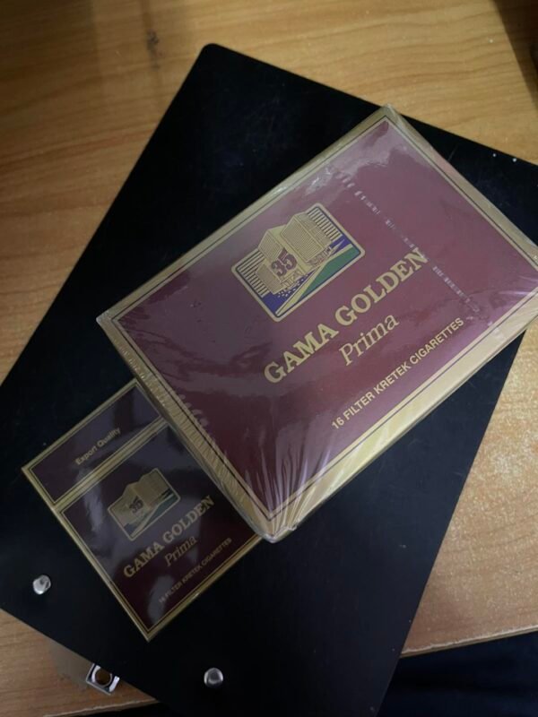 บุหรี่หวาน Gama Golden Prima 16มวน กล่อง