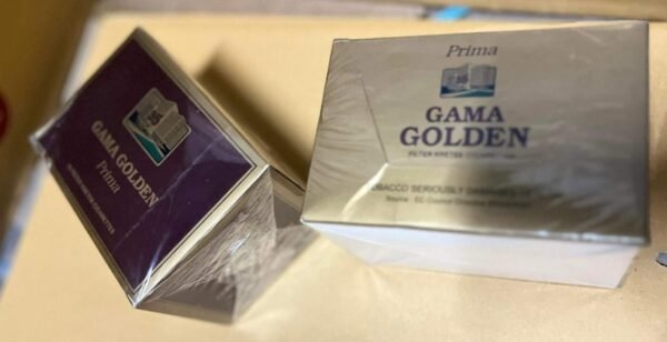 บุหรี่หวาน Gama Golden Prima (16มวน) 1กล่อง