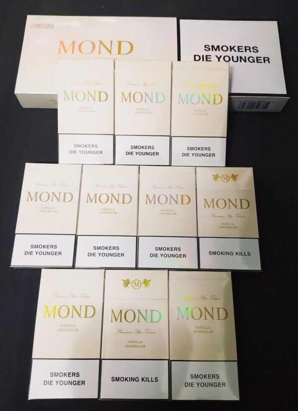 บุหรี่หวาน Mond Vanilla Superslim คอตตอน