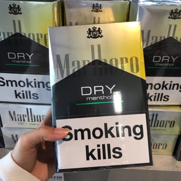 บุหรี่เย็น Marlboro Dry Menthol (1เม็ดบีบ) 1คอต