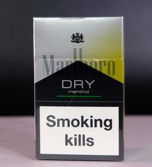 บุหรี่เย็น Marlboro Dry Menthol (1เม็ดบีบ) 1คอตตอน