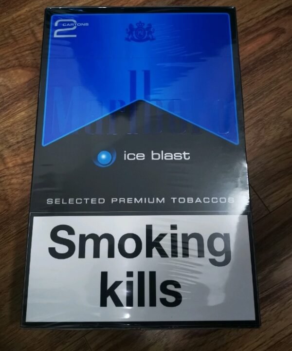 บุหรี่เย็น Marlboro Ice Blast (1เม็ดบีบ) 1แพ็ค
