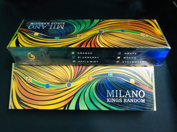 บุหรี่เย็น Milano King Random (1เม็ดบีบ) 1แถว