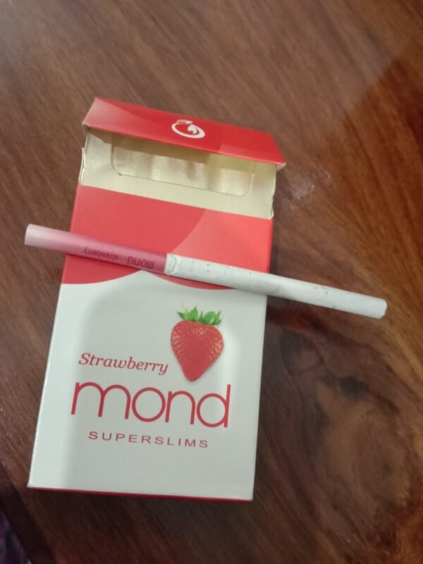 บุหรี่เย็น Mond Strawberry slims 1ซอง