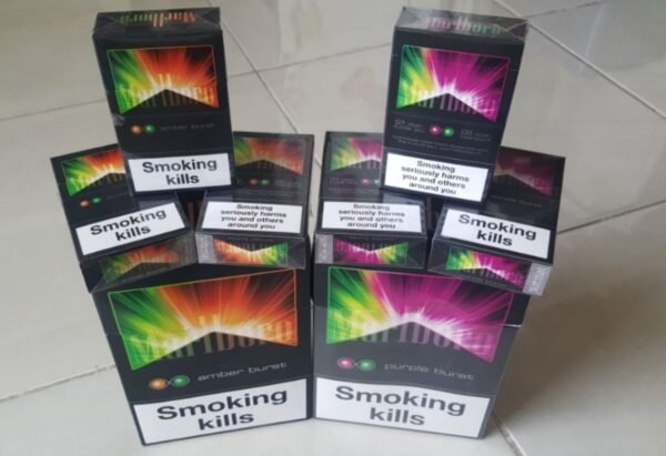 บุหรี่เย็นๆ Marlboro Amber Burst (2เม็ดบีบ) รวม