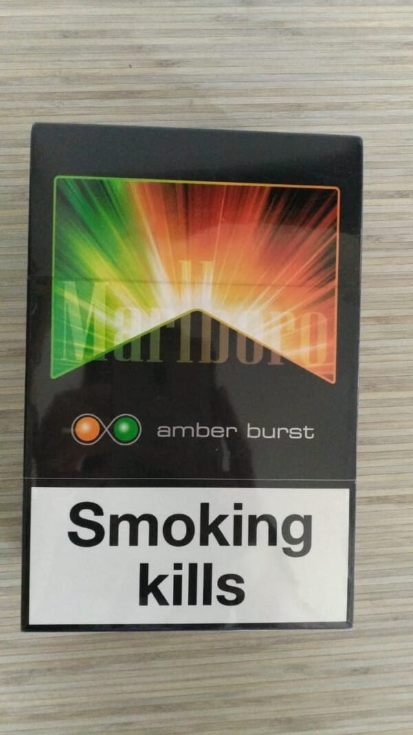 บุหรี่เย็นๆ Marlboro Amber Burst กล่อง