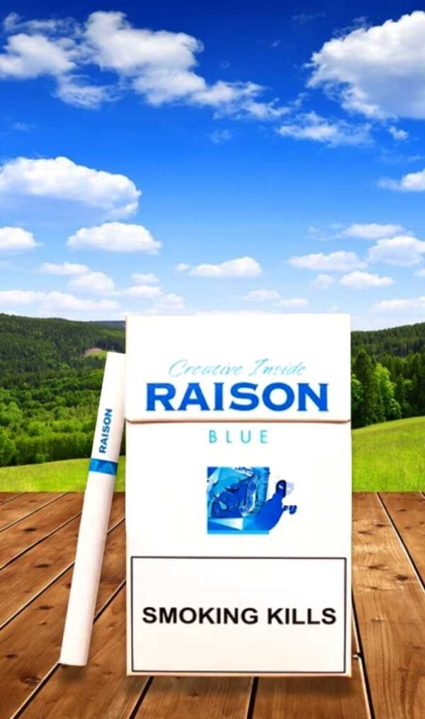 บุหรี่ไลท์ Raison Blue 1คอต