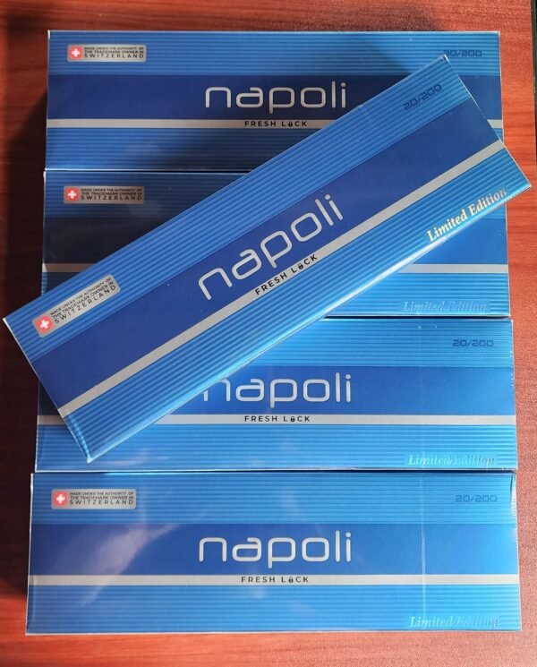 รีวิวบุหรี่นอก NAPOLI BLUE LIMITED EDITION พร้อมส่ง