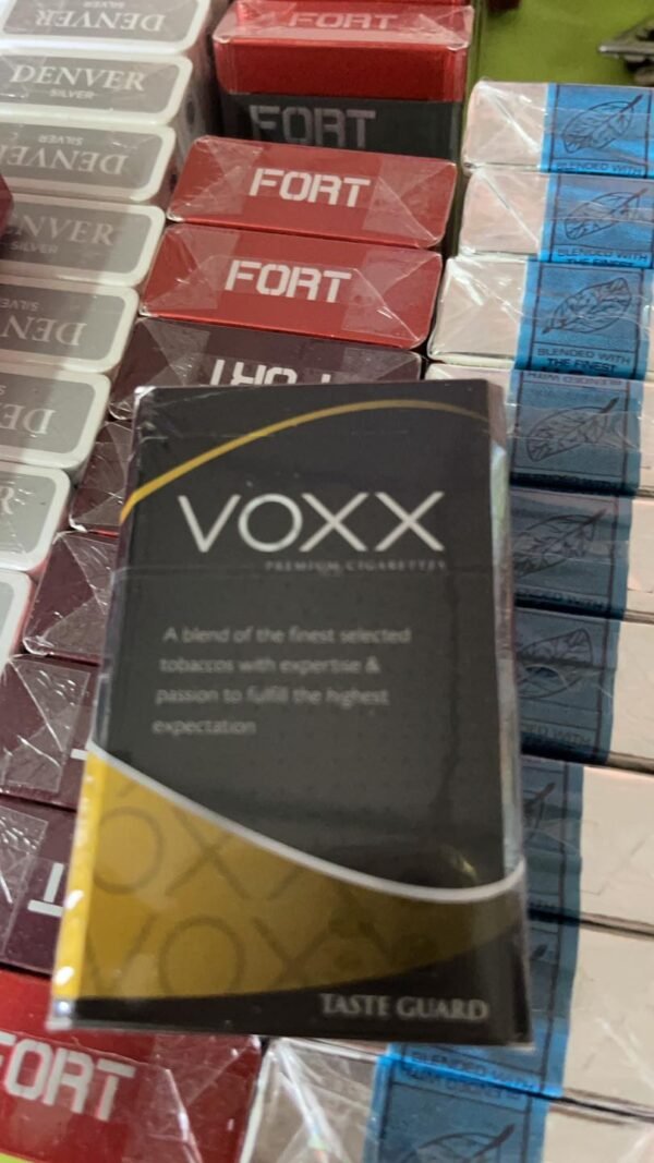 รีวิวบุหรี่นอก VOXX BLACK 1ซอง