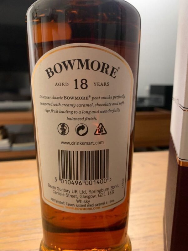 Bowmore 18 Year Islay Single Malt Scotch Whisky - Image 6