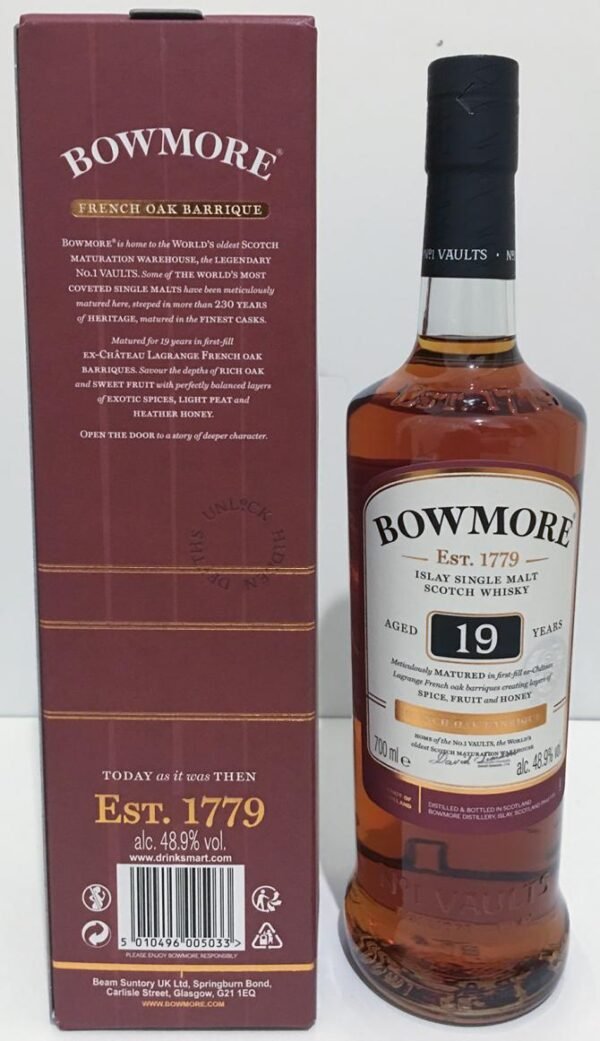 Bowmore 19 Year Old French Oak Barrique - Image 3