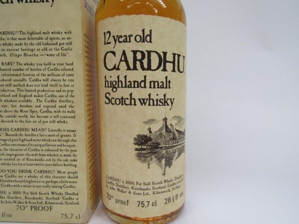 Cardhu Highland 12 Years Old ราคาพิเศษเฉพาะเธอ