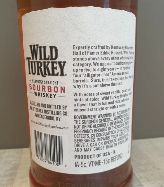 Wild Turkey 101 Bourbon ของมันต้องมี! ✔️