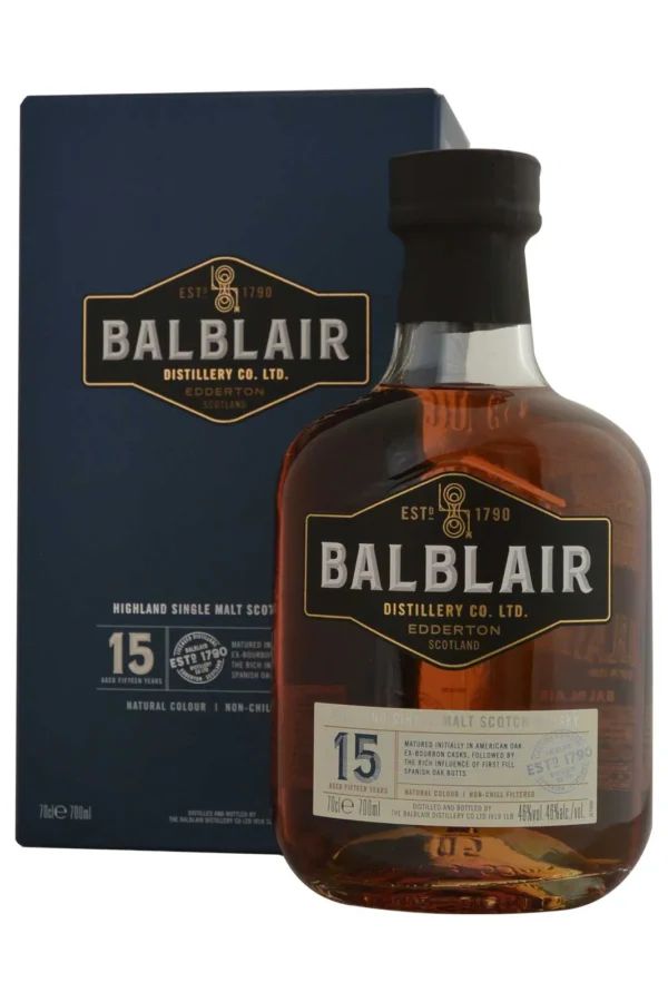 สอบถามข้อมูลการสั่งซื้อ Balblair 15 ปี