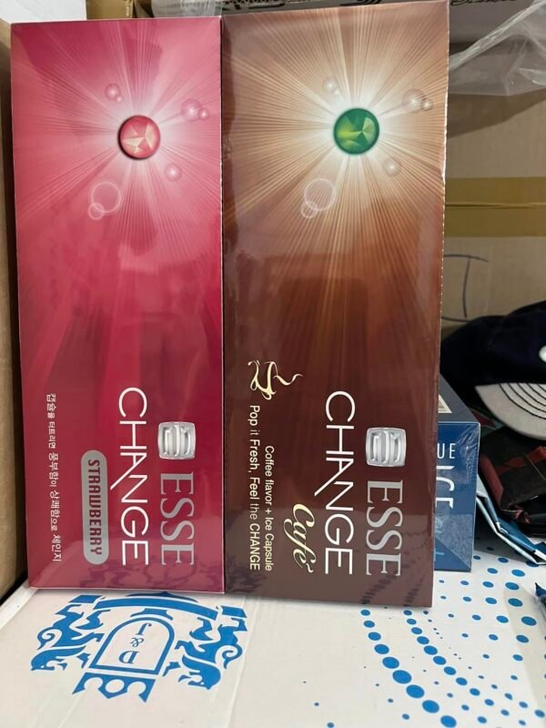 บุหรี่ Esse Change Strawberry (1เม็ดบีบ) 1ซอง