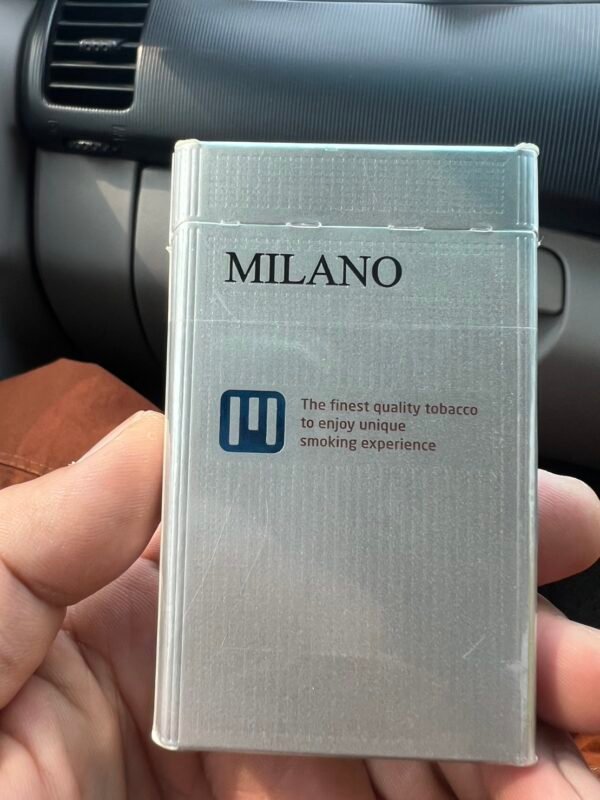 บุหรี่นอก Milano Silver คอตตอน