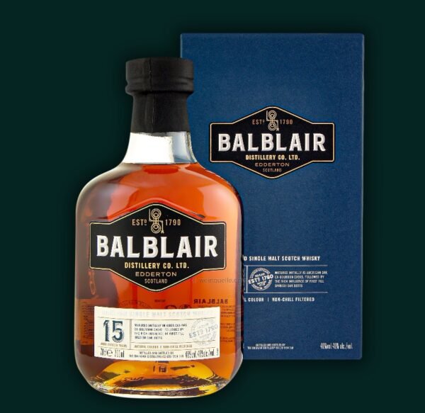 Balblair 15 Year Old Single Malt Scotch Whisky